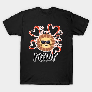 Rawr Valentine Lion T-Shirt